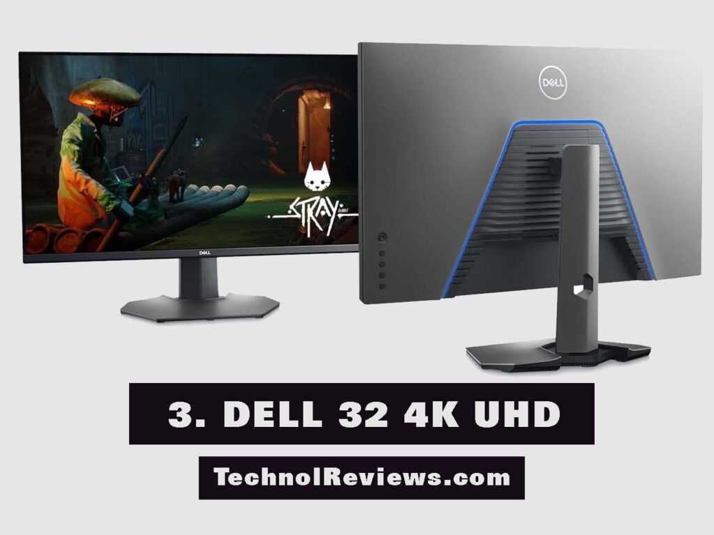 Dell 32 4k uhd: one of best gaming monitors under 500 in 2024