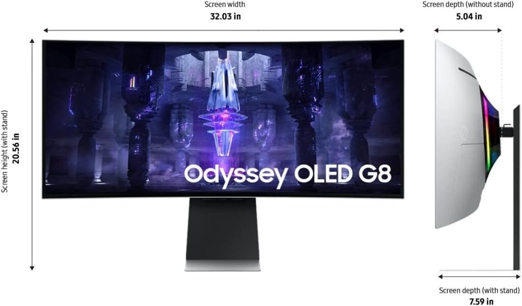 Samsung Odyssey OLED G8 - User Interface