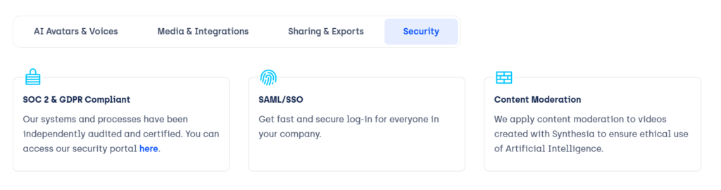 Synthesia Ai Security
